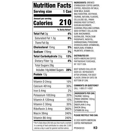 Starbucks Doubleshot Energy, Mocha, 15 Oz