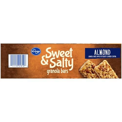 Kroger Sweet & Salty Almond Granola Bars 18 ct