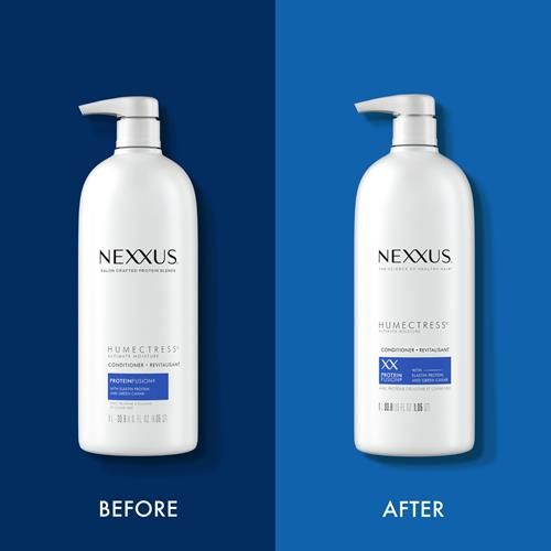 Nexxus Humectress Moisturizing Conditioner Ultimate Moisture For Dry Hair Moisturizing Proteinfusion With Elastin Protein And Green Caviar 33.8 Oz