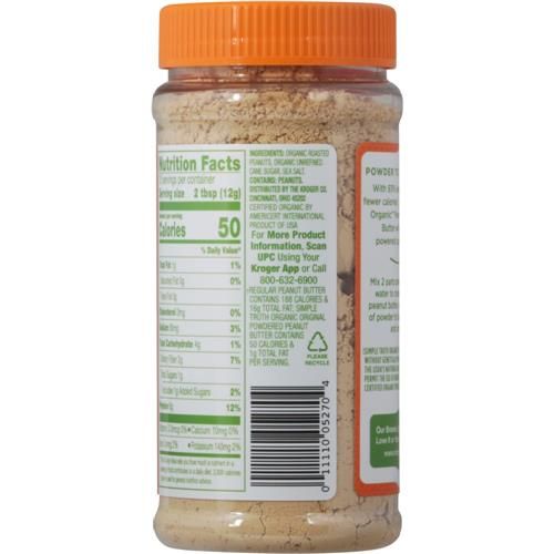 Simple Truth Organic Original Powdered Peanut Butter 6.5 oz