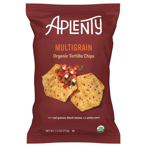 Aplenty Organic Multigrain Tortilla Chips, 7.5 Oz