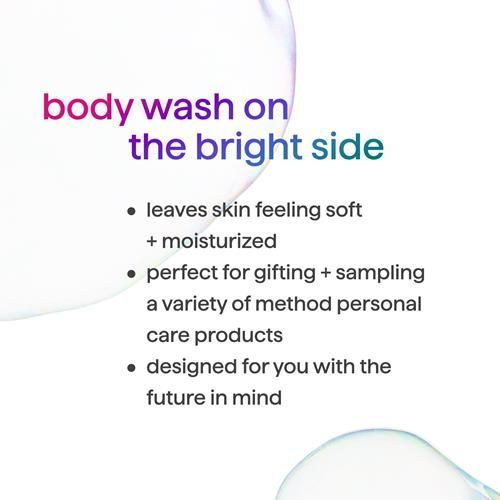 Method Body Wash Gift Set, Pure Peace, Simply Nourish And Sea + Surf, 3.4 Oz Travel Size Bottles