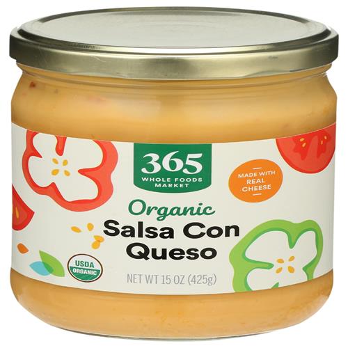 Whole Foods Market Organic Salsa Con Queso, 15 Oz