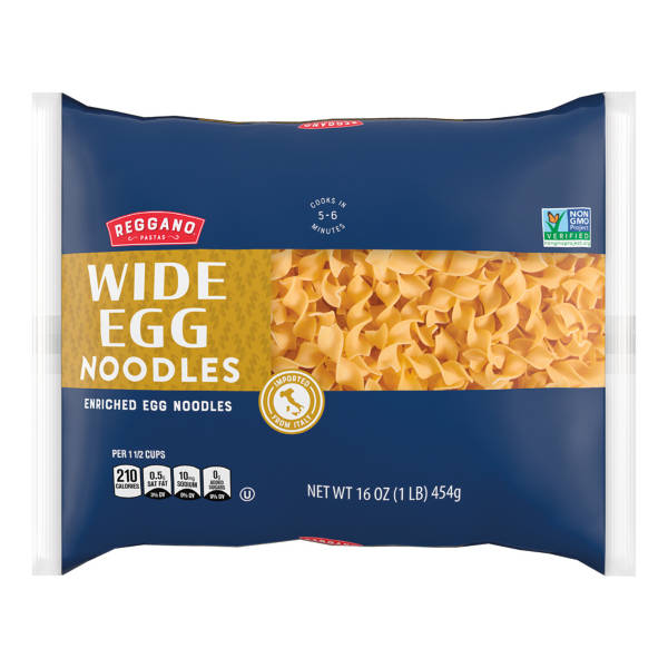 Reggano Wide  Egg Noodles, 16 oz