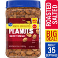 Kroger Salted Honey & Dry Roasted Peanuts 34.5 oz