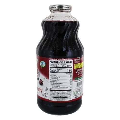 Lakewood, Juice Black Cherry Pure, 32 Fl Oz