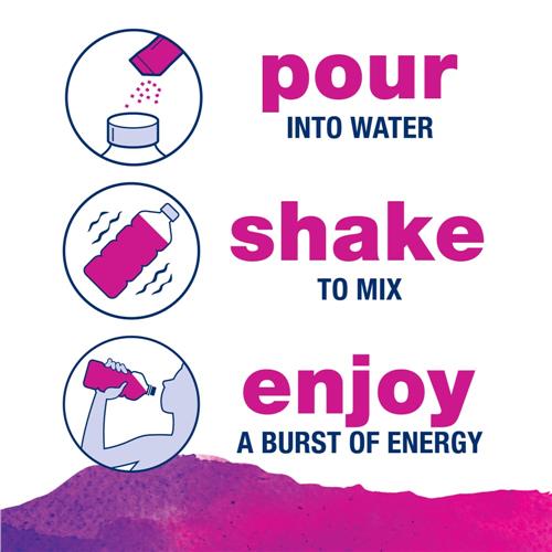 Kroger Energy Zero Sugar Wildberry Drink Mix Packets 10 packets / 1.76 oz