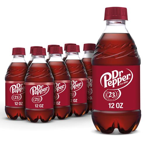Dr Pepper - Mini Bottles, 12 Oz, 8 Pk
