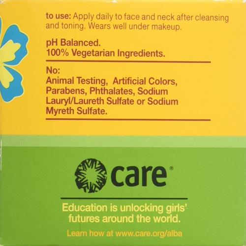 Alba Botanica Hawaiian Oil-Free Moisturizer, Aloe & Green Tea, 3 Oz.