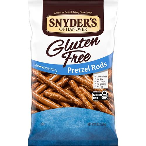Snyders Of Hanover, Gluten Free Pretzels, 8 Oz