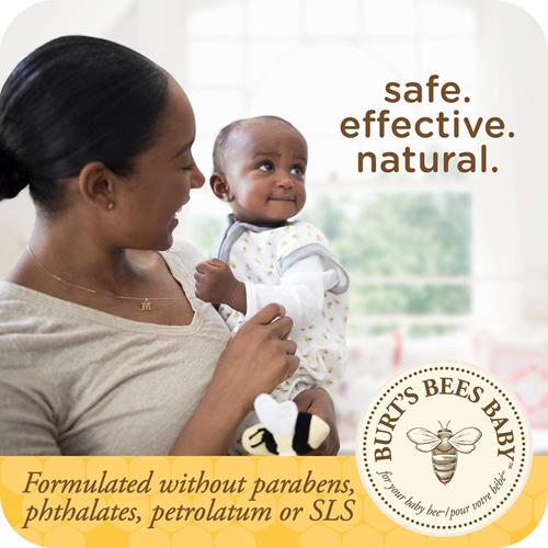 Burts Bees Baby Shampoo & Wash, Original Tear Free Baby Soap - 12 Ounce Bottle
