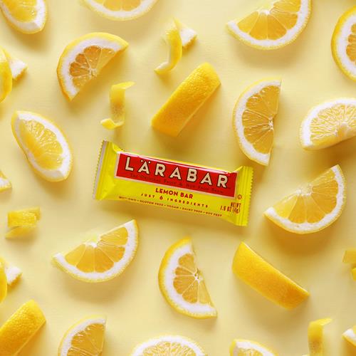 Larabar Lemon Bar, Gluten Free Vegan Fruit & Nut Bars, 1.6 Oz Bars, 12 Ct