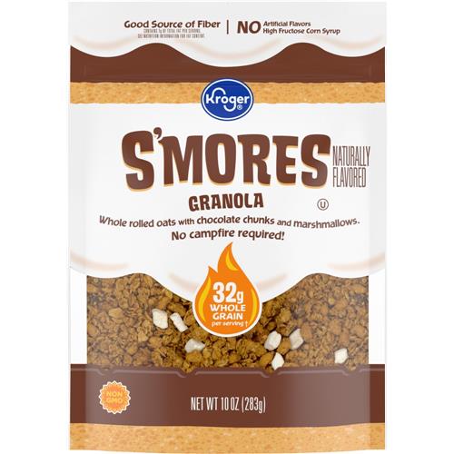 Kroger Smores Granola Cereal Clusters 10 oz