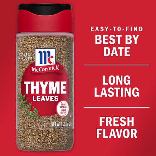 Mccormick Thyme Leaves, 0.75 Oz
