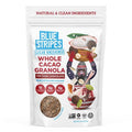 Blue Stripes Dark Chocolate Whole Cacao Granola, 8 Oz