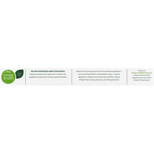 Simple Truth Organic Spaghetti 16 oz