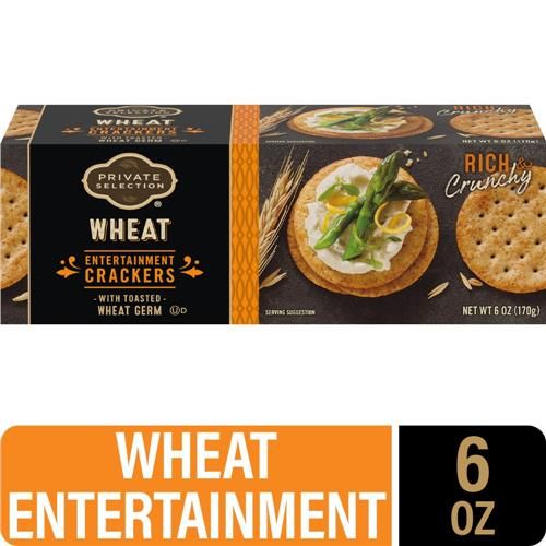 Private Selection Entertainment Wheat Crackers 6 oz