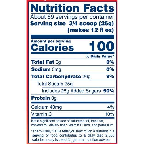 Kool-Aid Caffiene Free Jumbo Cherry Sweetened Powdered Drink Mix 1 Count 63 Oz Canister