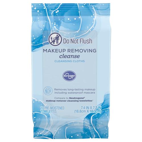 Kroger Makeup Removing & Cleansing Cloths 10 ct