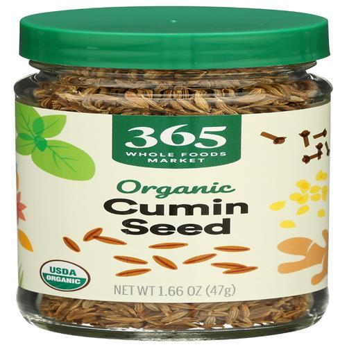 Whole Foods Market, Organic Cumin Seed, 1.66 Ounce