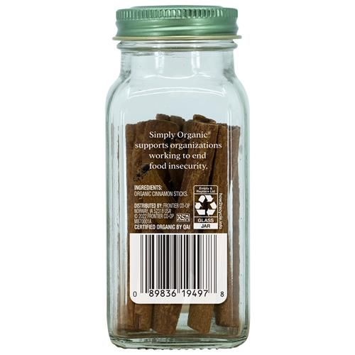 Simply Organic Cinnamon Sticks Certified Organic, 1.13 Oz