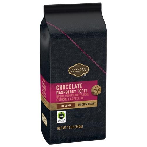 Private Selection Chocolate Raspberry Torte Medium Roast Ground Coffee 12 oz