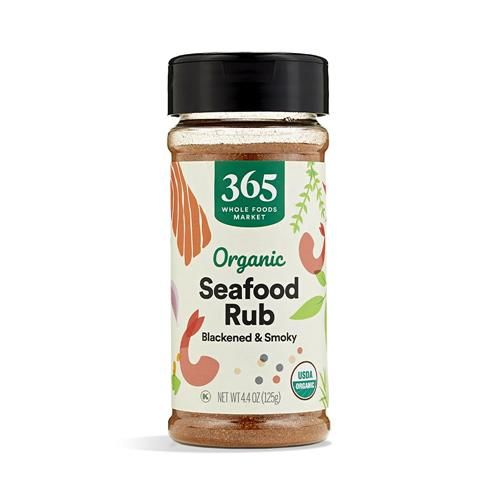 Whole Foods Market Organic Seafood Spice Rub, 4.4 Ounce