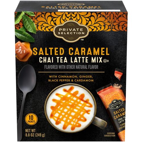 Private Selection Caramel Chai Latte 8.8 oz