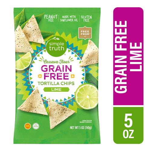 Simple Truth Lime Grain Free Tortilla Chips 5 oz