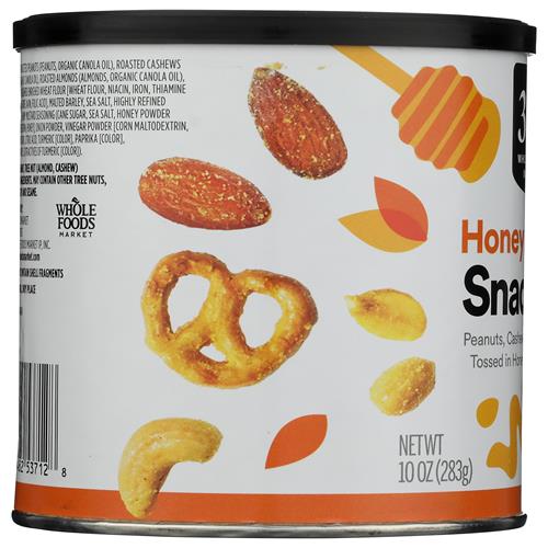 Whole Foods Market, Snack Mix, Honey Mustard, 10 Ounce