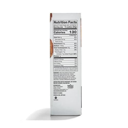 Whole Foods Market, Cookies Ginger Snap, 10 Ounce
