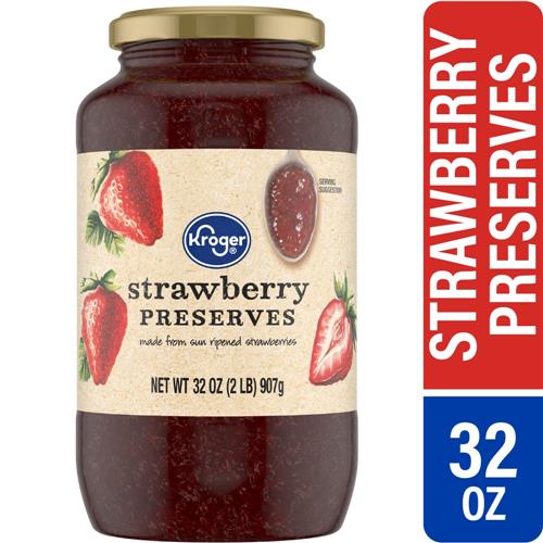 Kroger Strawberry Preserves 32 oz