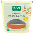 Whole Foods Market Organic Black Lentils, 16 Ounce