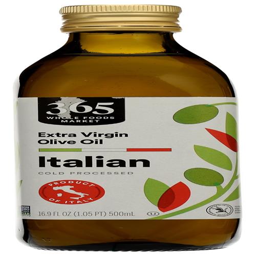 Whole Foods Market, Extra Virgin Olive Oil 100% Italian, 16.9 Fl Oz