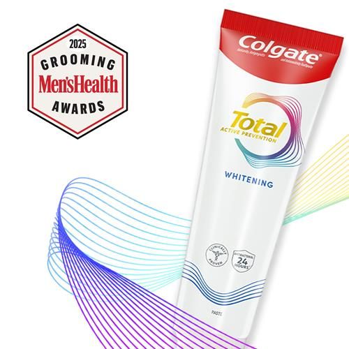 Colgate Total Whitening Toothpaste, Mint Toothpaste, 5.1 Oz Tube, 2 Pack