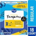 Kroger Tampons Regular Unscented 18 count