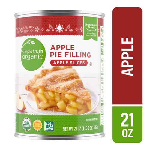 Simple Truth Organic Apple Pie Filling Slices 21 oz