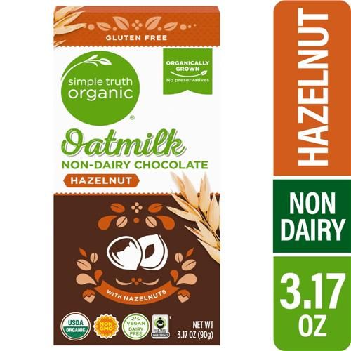 Simple Truth Organic Oatmilk Non Dairy Chocolate Hazelnut Bar 3.17 oz