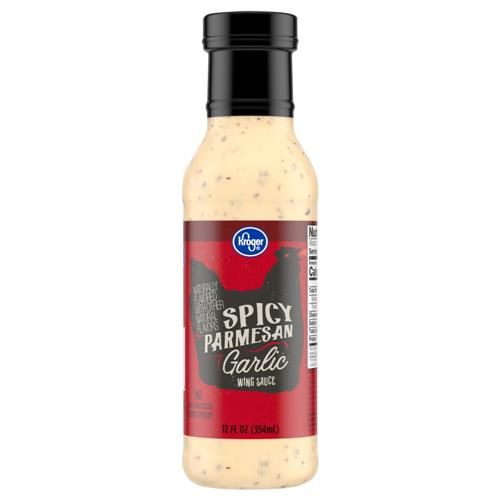 Kroger Spicy Parmesan Garlic Wing Sauce 12 fl oz