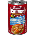 Campbell’S Chunky Soup, Hearty Bean Soup With Ham, 19 Oz Can