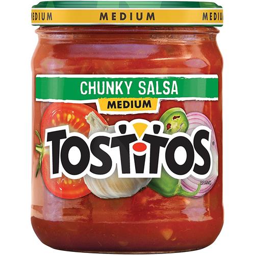 Tostitos Dip, Chunky Salsa, Medium, 15Oz