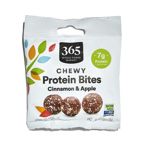 Whole Foods Market Chewy Cinnamon & Apple Protein Bites, 1.58 Ounce