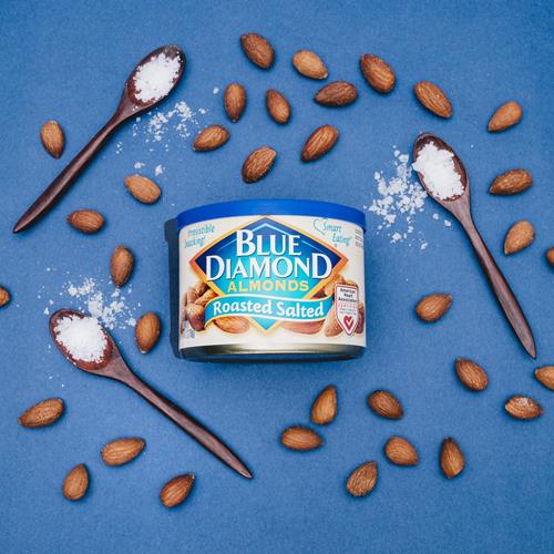 Blue Diamond Almonds, Roasted Salted, 6 Ounce
