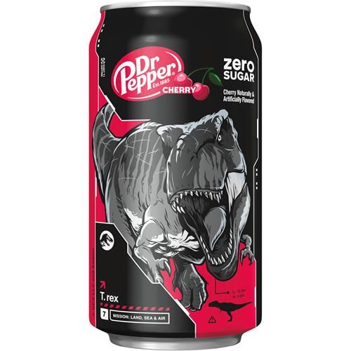 Dr Pepper Zero Sugar - Cherry, 12 Oz, 12 Pk