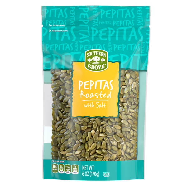 Southern Grove Roasted  Pepitas, 6 oz