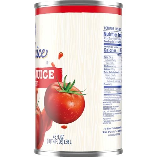 Kroger Tomato Juice 46 fl oz