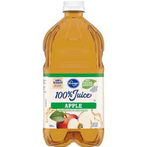 Kroger 100% Apple Juice 64 fl oz