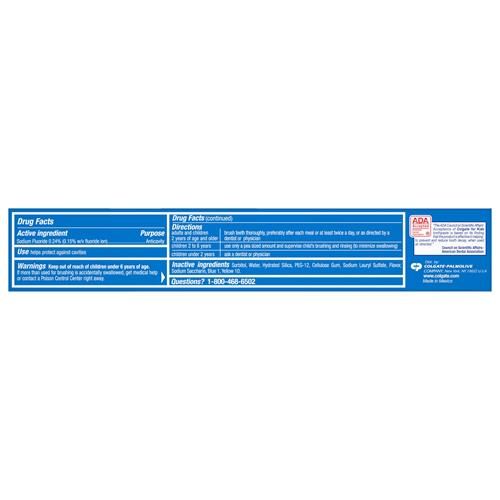 Colgate Kids Toothpaste Cavity Protection, Bubble Fruit, 2.7 Ounces