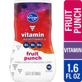 Kroger Vitamin Fruit Punch Water Enhancer Bottle 1.62 fl oz