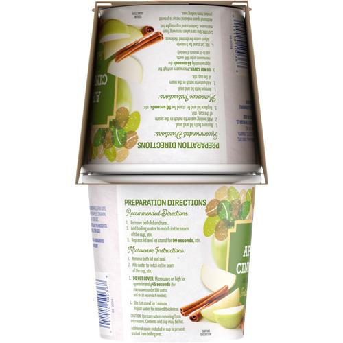 Kroger Apple Cinnamon Instant Oatmeal Cups 4 ct
